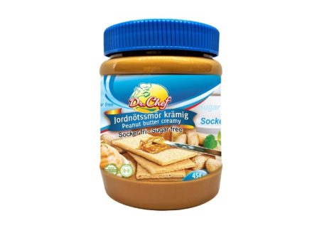 Dr Chef Jordnötssmör sockerfri 454g