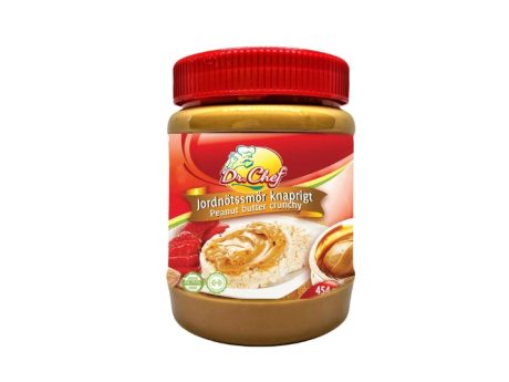 Dr Chef Jordnötssmör Knaprigt 454g