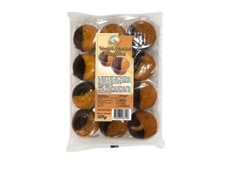 Muffins Vanilj/Choklad DR Chef 280gr