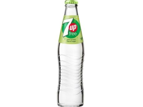 7up FREE i Glas 30cl
