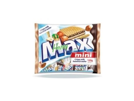Happy mini hasselnöt wafers 180gr