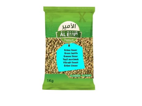 Al Emir Gröna linser 800gr