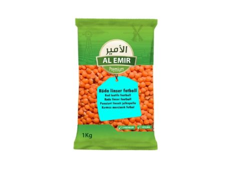 AL Emir Röda linser fotboll 800gr