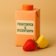 Fruktdryck & dessertsoppa