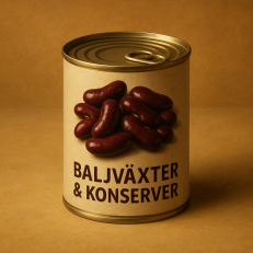 Baljväxter & konserver