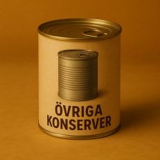 Övriga konserver