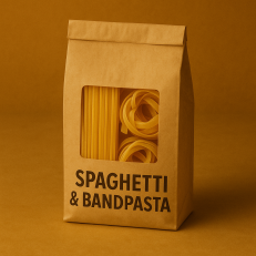 Spaghetti & bandpasta